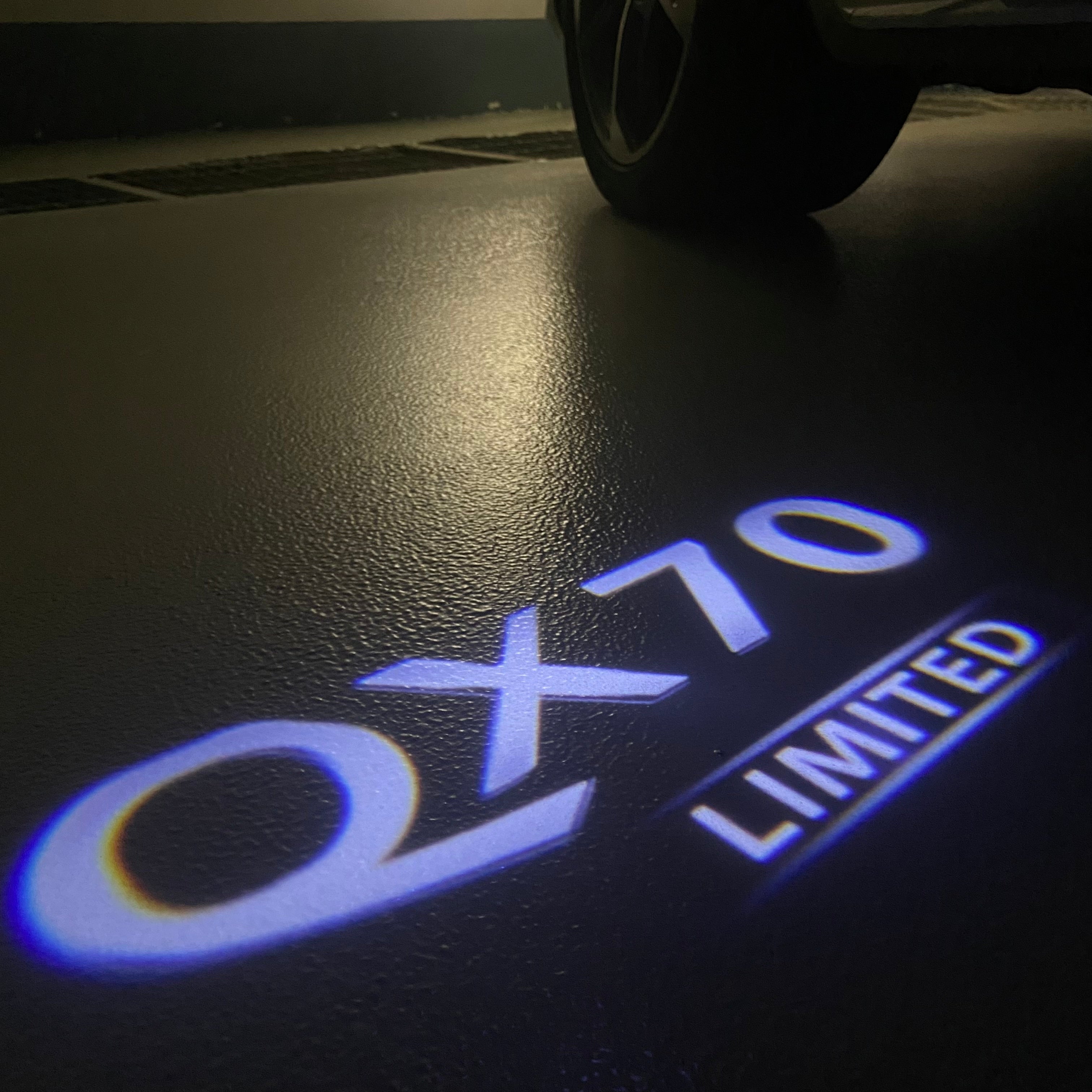 INFINITI QX 70  LOGO PROJECROTR LIGHTS Nr.72 (quantity 1 = 1 sets/2 door lights)