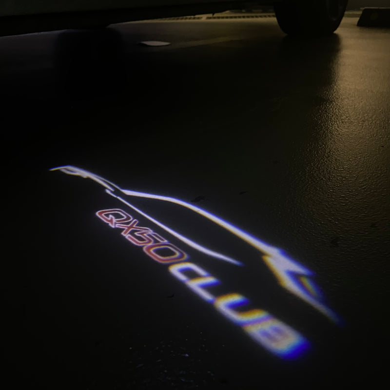 INFINITI QX50 LOGO PROJECROTR LIGHTS Nr.92 (quantità 1 = 1 set/2 luci porta)