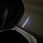 PEUGEOT ORIGINAL LOGO PROJECTOT LIGHTS    (quantity 1 = 2 Logo Films /2 door lights）Nr.30HH19