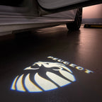PEUGEOT ORIGINAL LOGO PROJECTOT LIGHTS    (quantity 1 = 2 Logo Films /2 door lights）Nr.30HH14