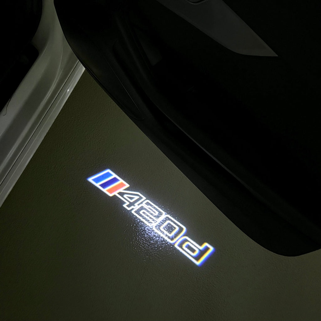 BMW  4 SERIES 420 d   LOGO PROJECTOT LIGHTS (quantity 1 = 1 sets/2 door lights)Nr.bmw00175