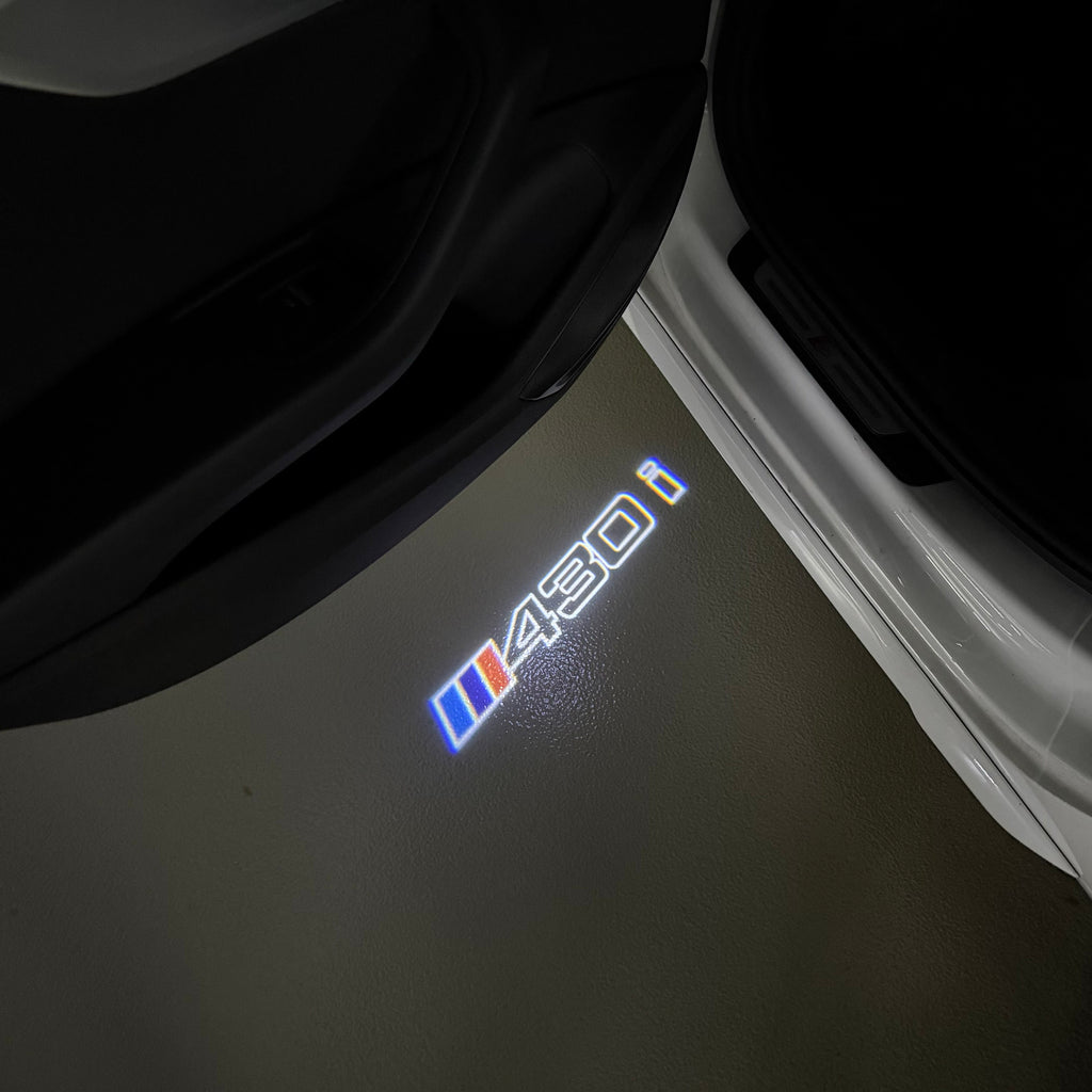 BMW  4 SERIES  430 i   LOGO PROJECTOT LIGHTS (quantity 1 = 1 sets/2 door lights)Nr.bmw00177