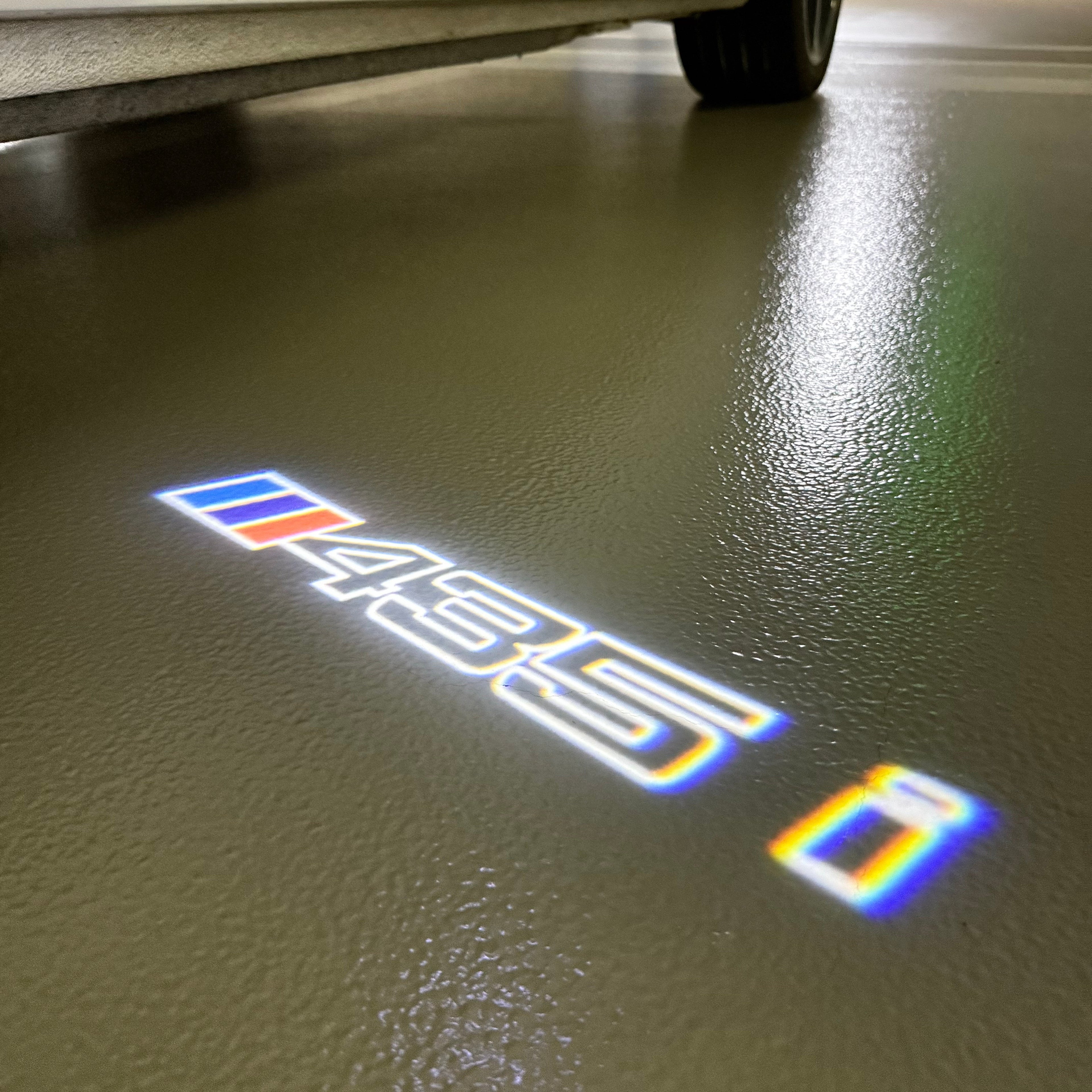 BMW 4  SERIES 435 i  LOGO PROJECTOT LIGHTS (quantity 1 = 1 sets/2 door lights)Nr.bmw00188