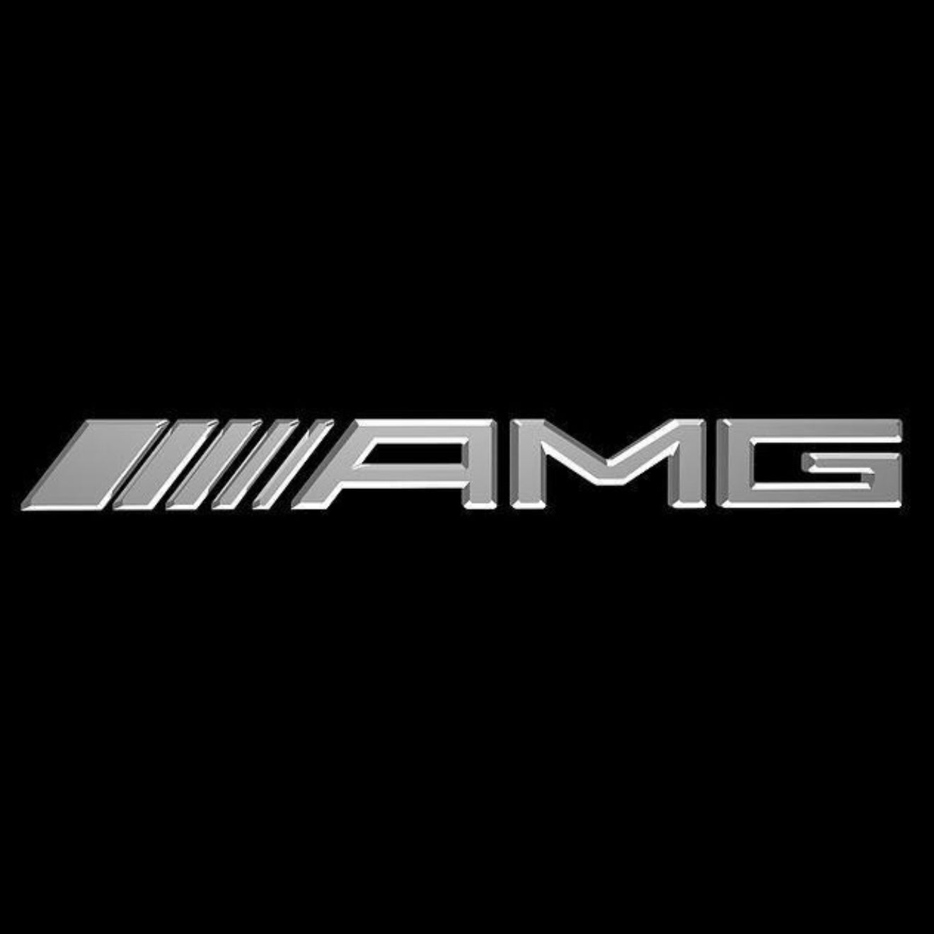 MERCEDES BENZ AMG LOGO LIGHTS Nr.17 (quantity 1 = 1 sets/2 door lights)