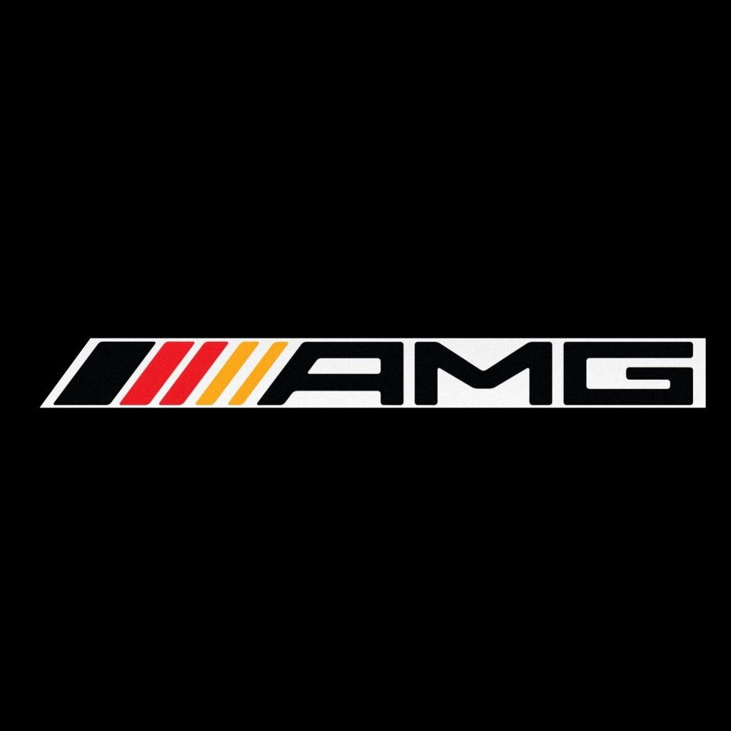 MERCEDES BENZ AMG LOGO PROJECTOT LIGHTS Nr.16 (quantity 1 = 1 sets/2 door lights)