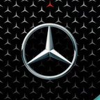 MERCEDES BENZ Original LOGO PROJECTOT LIGHTS  (quantity 1 = 1 set /2 door lights with 2 logo films)Nr.02M021