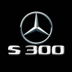 MERCEDES BENZ S300 LOGO PROJECTOT LIGHTS  (quantity 1 = 1 set /2 door lights with 2 logo films)Nr.02M07
