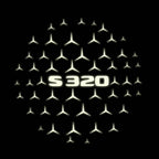 MERCEDES BENZ S320 LOGO PROJECTOT LIGHTS  (quantity 1 = 1 set /2 door lights with 2 logo films)Nr.02M18