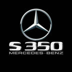MERCEDES BENZ S350 LOGO PROJECTOT LIGHTS  (quantity 1 = 1 set /2 door lights with 2 logo films)Nr.02M19