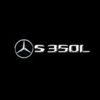 MERCEDES BENZ S350L LOGO PROJECTOT LIGHTS  (quantity 1 = 1 set /2 door lights with 2 logo films)Nr.02M20