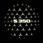 MERCEDES BENZ S350 LOGO PROJECTOT LIGHTS  (quantity 1 = 1 set /2 door lights with 2 logo films)Nr.02M13