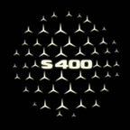 MERCEDES BENZ S400 LOGO PROJECTOT LIGHTS  (quantity 1 = 1 set /2 door lights with 2 logo films)Nr.02M39