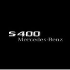 MERCEDES BENZ S400 LOGO PROJECTOT LIGHTS  (quantity 1 = 1 set /2 door lights with 2 logo films)Nr.02M25
