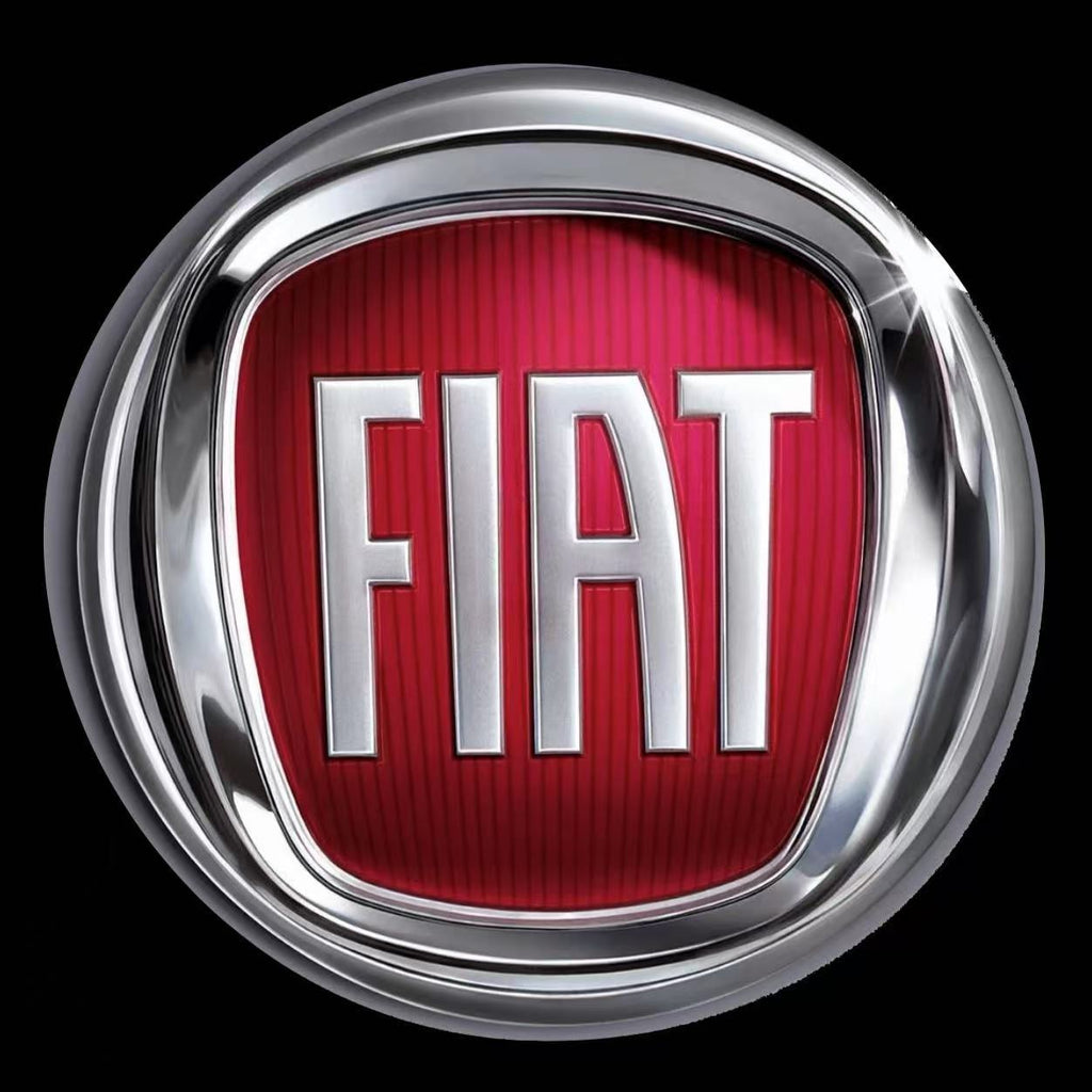 FIAT ORIGINAL LOGO PROJECTOT LIGHTS Nr.48 (quantity  1 =  2 Logo Film /  2 door lights)