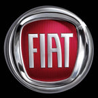 FIAT ORIGINAL LOGO PROJECTOT LIGHTS Nr.48 (quantity  1 =  2 Logo Film /  2 door lights)