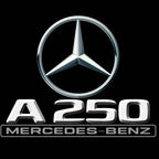 MERCEDES BENZ A250 LOGO PROJECTOT LIGHTS  (quantity 1 = 1 set /2 door lights with 2 logo films)Nr.02M027