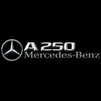 MERCEDES BENZ A250 LOGO PROJECTOT LIGHTS  (quantity 1 = 1 set /2 door lights with 2 logo films)Nr.02M034