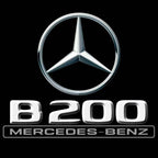 MERCEDES BENZ B200 LOGO PROJECTOT LIGHTS  (quantity 1 = 1 set /2 door lights with 2 logo films)Nr.02M14
