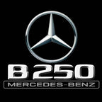MERCEDES BENZ B250 LOGO PROJECTOR LIGHTS  (quantity 1 = 1 set /2 door lights with 2 logo films)Nr.02M16