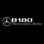 MERCEDES BENZ B180 LOGO PROJECTOR LIGHTS  (quantity 1 = 1 set /2 door lights with 2 logo films)Nr.02M12