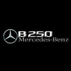 MERCEDES BENZ B250 LOGO PROJECTOR LIGHTS  (quantity 1 = 1 set /2 door lights with 2 logo films)Nr.02M11