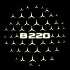 MERCEDES BENZ B220 LOGO PROJECTOT LIGHTS  (quantity 1 = 1 set /2 door lights with 2 logo films)Nr.02M13