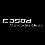 MERCEDES BENZ E350d LOGO PROJECTOT LIGHTS  (quantity 1 = 1 set /2 door lights with 2 logo films)Nr.02M74
