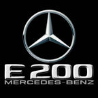 MERCEDES BENZ E200 LOGO PROJECTOT LIGHTS  (quantity 1 = 1 set /2 door lights with 2 logo films)Nr.02M67