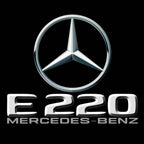MERCEDES BENZ E220 LOGO PROJECTOT LIGHTS  (quantity 1 = 1 set /2 door lights with 2 logo films)Nr.02M72