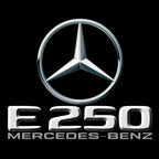 MERCEDES BENZ E250 LOGO PROJECTOT LIGHTS  (quantity 1 = 1 set /2 door lights with 2 logo films)Nr.02M66