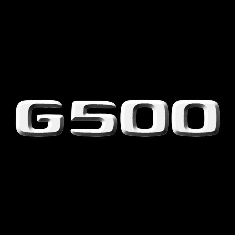 MERCEDES BENZ G500 LOGO PROJECTOT LIGHTS  (quantity 1 = 1 set /2 door lights with 2 logo films)Nr.02M121