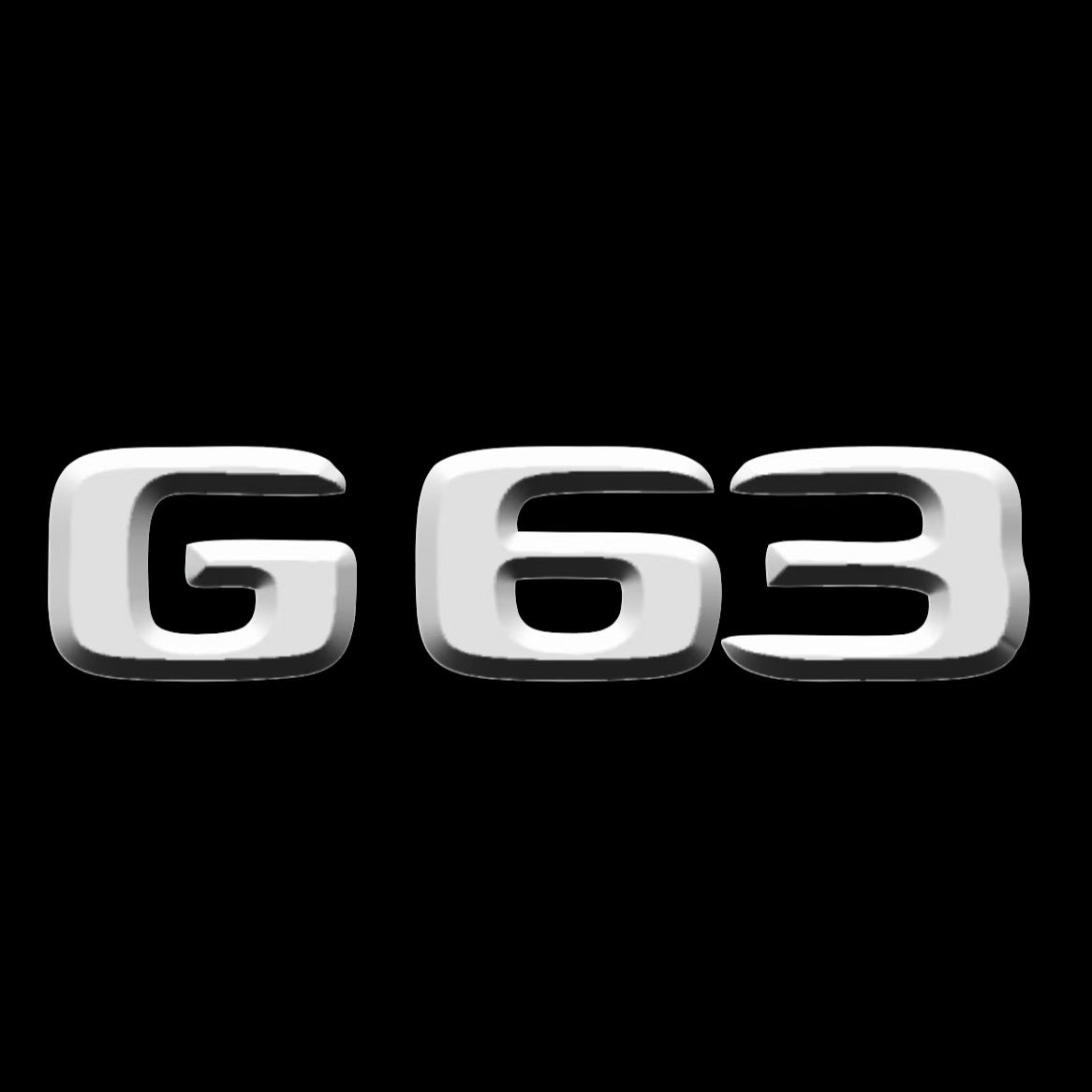 MERCEDES BENZ G63 LOGO PROJECTOT LIGHTS  (quantity 1 = 1 set /2 door lights with 2 logo films)Nr.02M122