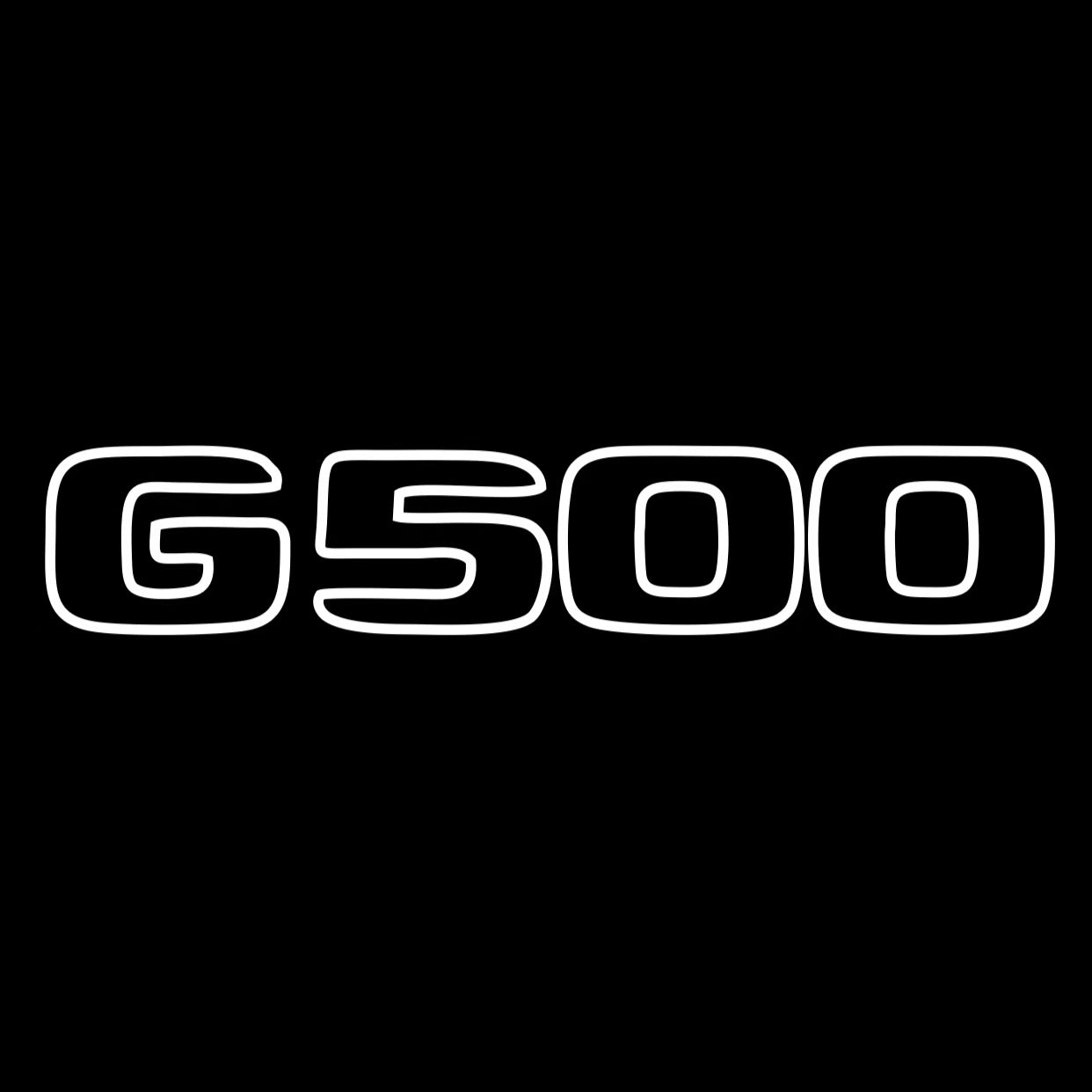 MERCEDES BENZ G500 LOGO PROJECTOT LIGHTS  (quantity 1 = 1 set /2 door lights with 2 logo films)Nr.02M119