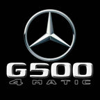 MERCEDES BENZ G500 LOGO PROJECTOT LIGHTS  (quantity 1 = 1 set /2 door lights with 2 logo films)Nr.02M113