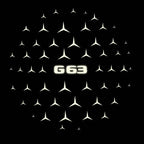 MERCEDES BENZ G63 LOGO PROJECTOT LIGHTS  (quantity 1 = 1 set /2 door lights with 2 logo films)Nr.02M125