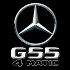 MERCEDES BENZ G55 LOGO PROJECTOT LIGHTS  (quantity 1 = 1 set /2 door lights with 2 logo films)Nr.02M116