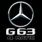 MERCEDES BENZ G63 LOGO PROJECTOT LIGHTS  (quantity 1 = 1 set /2 door lights with 2 logo films)Nr.02M123