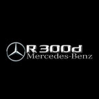 MERCEDES BENZ R 300d LOGO PROJECTOT LIGHTS  (quantity 1 = 1 set /2 door lights with 2 logo films)Nr.02M218