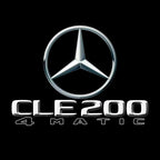 MERCEDES BENZ CLE 200 LOGO PROJECTOT LIGHTS  (quantity 1 = 1 set /2 door lights with 2 logo films)Nr.02M488