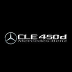 MERCEDES BENZ CLE 450d LOGO PROJECTOT LIGHTS  (quantity 1 = 1 set /2 door lights with 2 logo films)Nr.02M498
