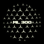 MERCEDES BENZ  ML300 LOGO PROJECTOT LIGHTS  (quantity 1 = 1 set /2 door lights with 2 logo films)Nr.02M401
