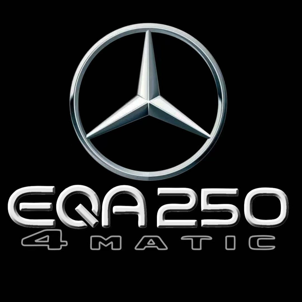 MERCEDES BENZ EQA 250 LOGO PROJECTOT LIGHTS  (quantity 1 = 1 set /2 door lights with 2 logo films)Nr.02M153