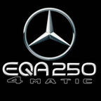 MERCEDES BENZ EQA 250 LOGO PROJECTOT LIGHTS  (quantity 1 = 1 set /2 door lights with 2 logo films)Nr.02M153