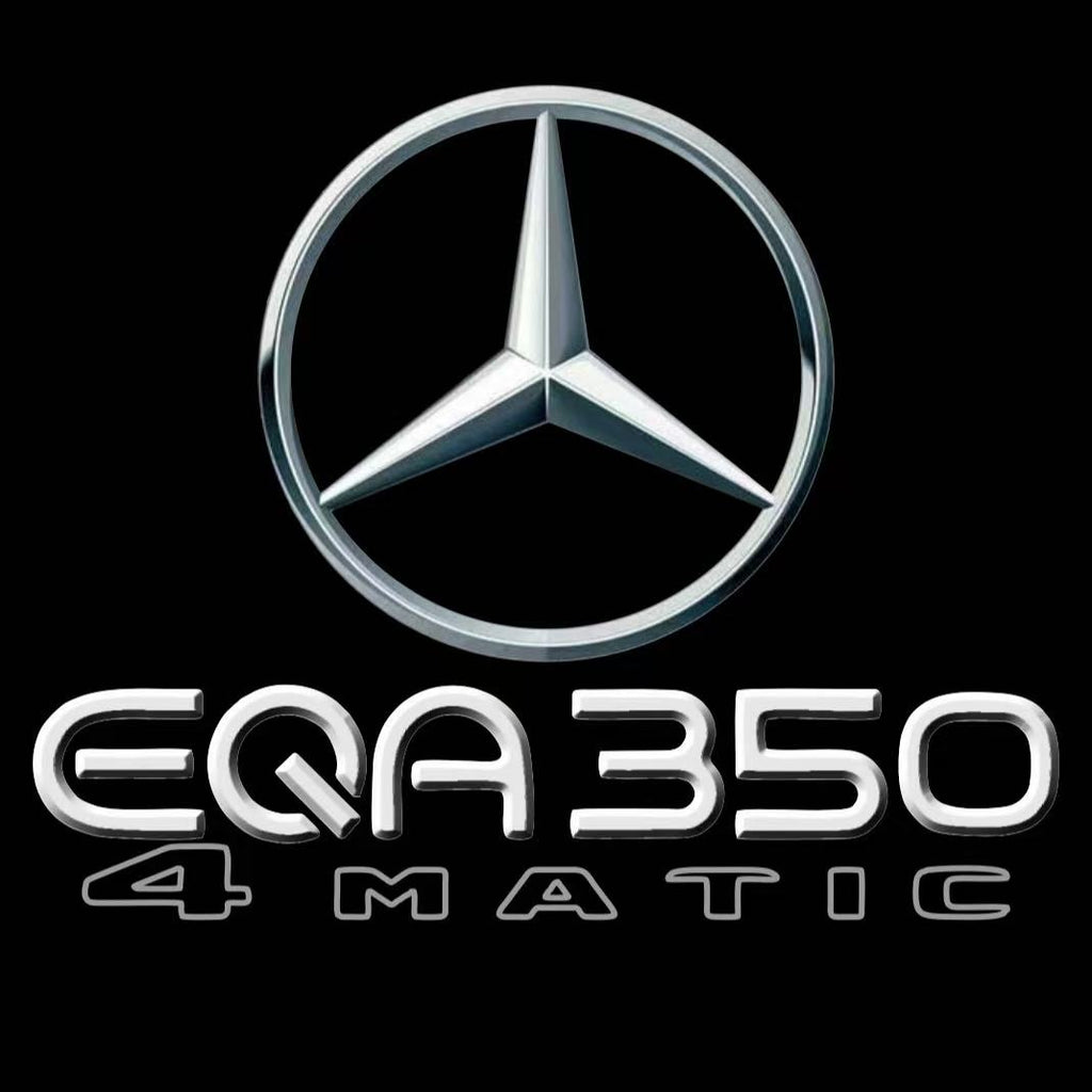 MERCEDES BENZ EQA 350 LOGO PROJECTOT LIGHTS  (quantity 1 = 1 set /2 door lights with 2 logo films)Nr.02M148