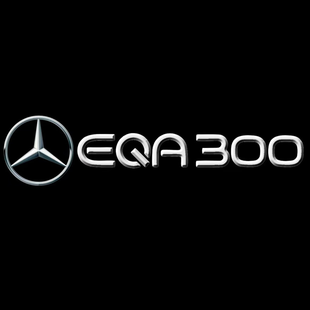 MERCEDES BENZ EQA 300 LOGO PROJECTOT LIGHTS  (quantity 1 = 1 set /2 door lights with 2 logo films)Nr.02M151