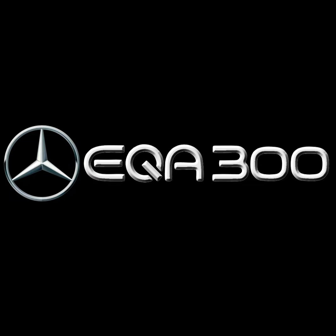 MERCEDES BENZ EQA 300 LOGO PROJECTOT LIGHTS  (quantity 1 = 1 set /2 door lights with 2 logo films)Nr.02M151