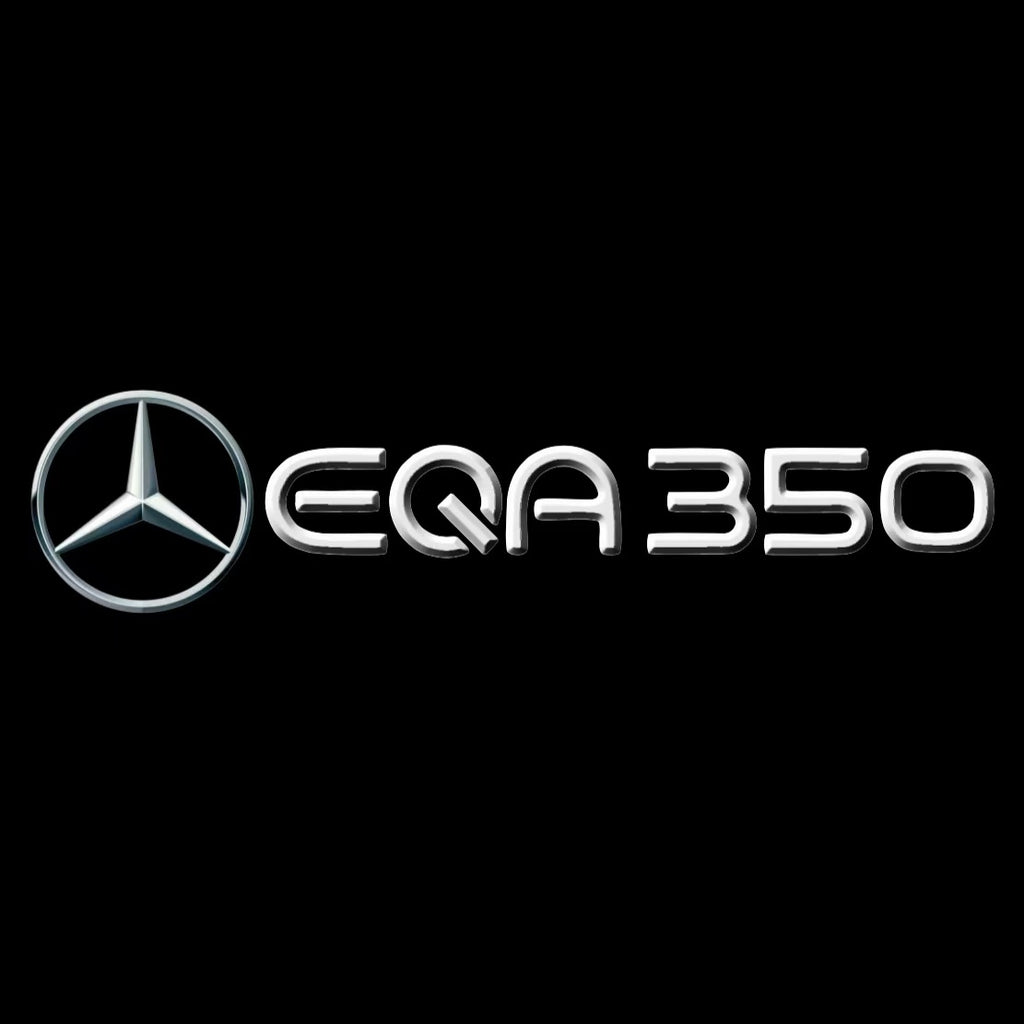 MERCEDES BENZ EQA 350 LOGO PROJECTOT LIGHTS  (quantity 1 = 1 set /2 door lights with 2 logo films)Nr.02M149