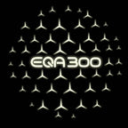 MERCEDES BENZ EQA 300 LOGO PROJECTOT LIGHTS  (quantity 1 = 1 set /2 door lights with 2 logo films)Nr.02M147