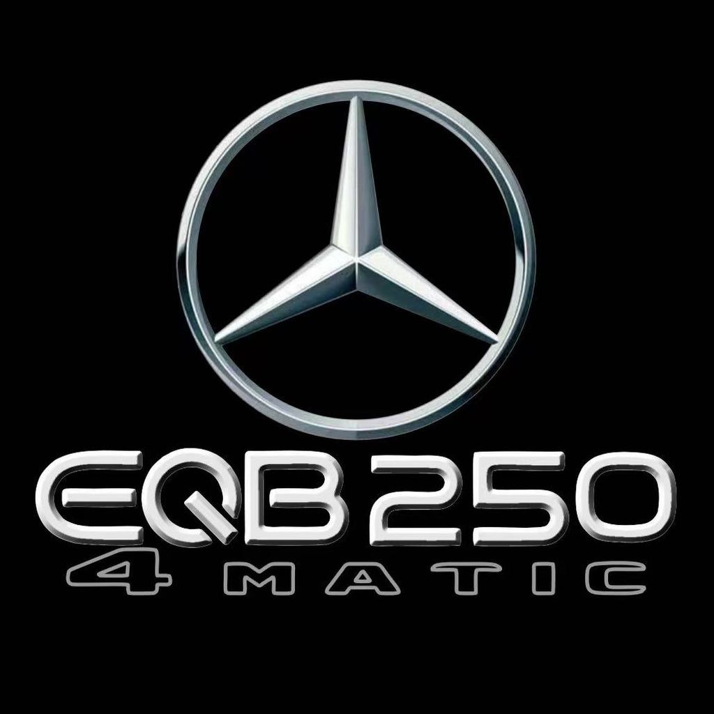MERCEDES BENZ EQB 250 LOGO PROJECTOT LIGHTS  (quantity 1 = 1 set /2 door lights with 2 logo films)Nr.02M159