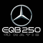 MERCEDES BENZ EQB 250 LOGO PROJECTOT LIGHTS  (quantity 1 = 1 set /2 door lights with 2 logo films)Nr.02M159